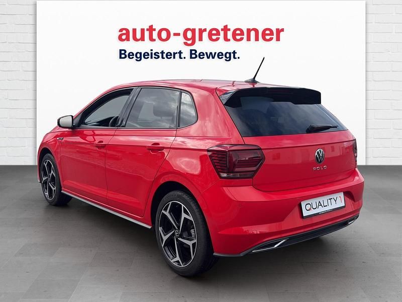 Gebraucht VW Polo Highline 110 PS (80 kW) 2021 Rot Kleinwagen