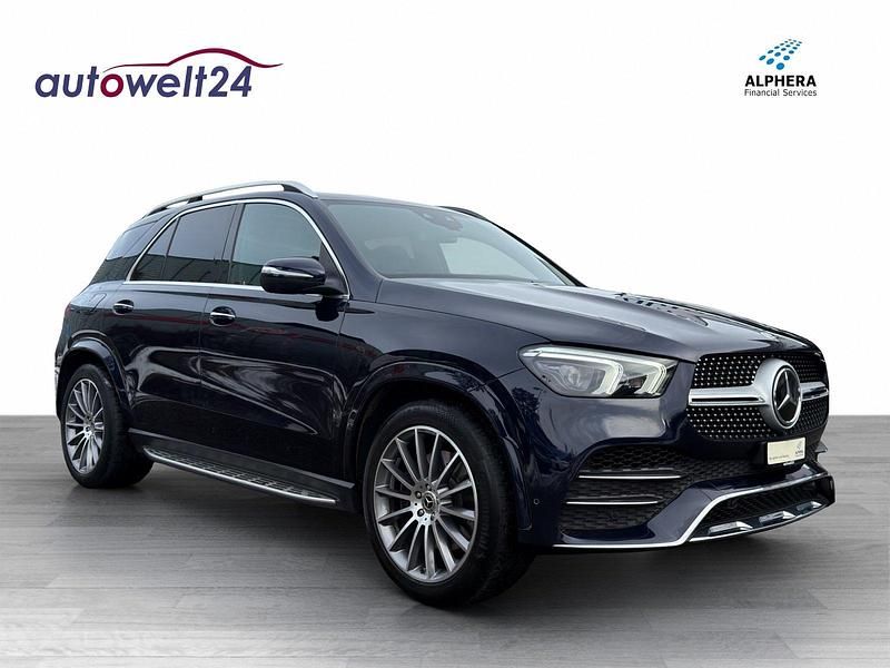 Gebraucht Mercedes GLE400 AMG line 330 PS (242 kW) 2021 Blau SUV