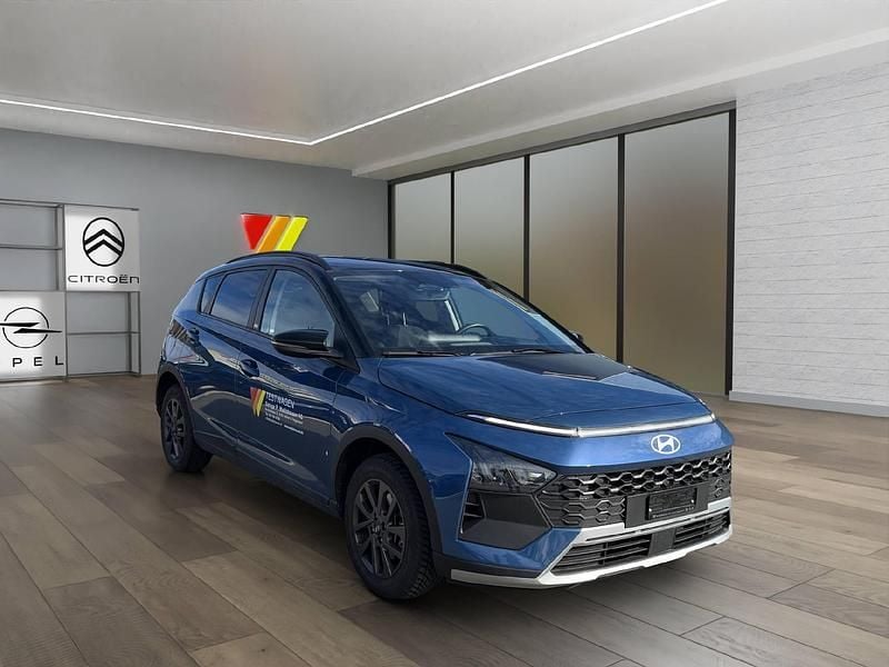 Gebraucht Hyundai Bayon 101 PS (74 kW) 2024 Blau SUV