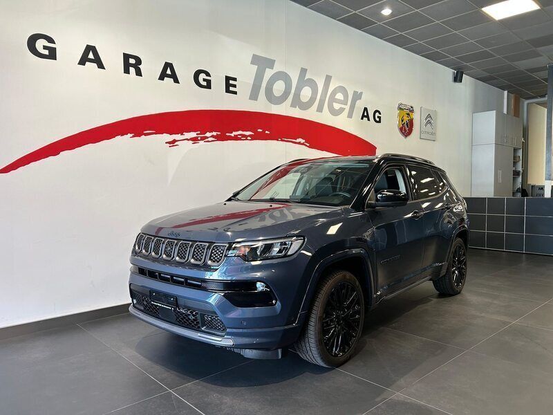Blau Gebraucht 2022 Jeep Compass SUV | CHF 28’800 (Superpreis) - Bild 1/4