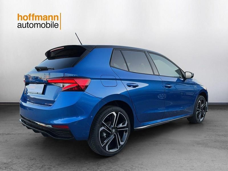 Neu Skoda Fabia Monte Carlo 150 PS (110 kW) 2025 Blau Limousine