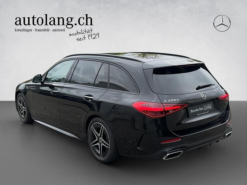 Gebraucht Mercedes C220 AMG line 197 PS (144 kW) 2023 Schwarz Kombi
