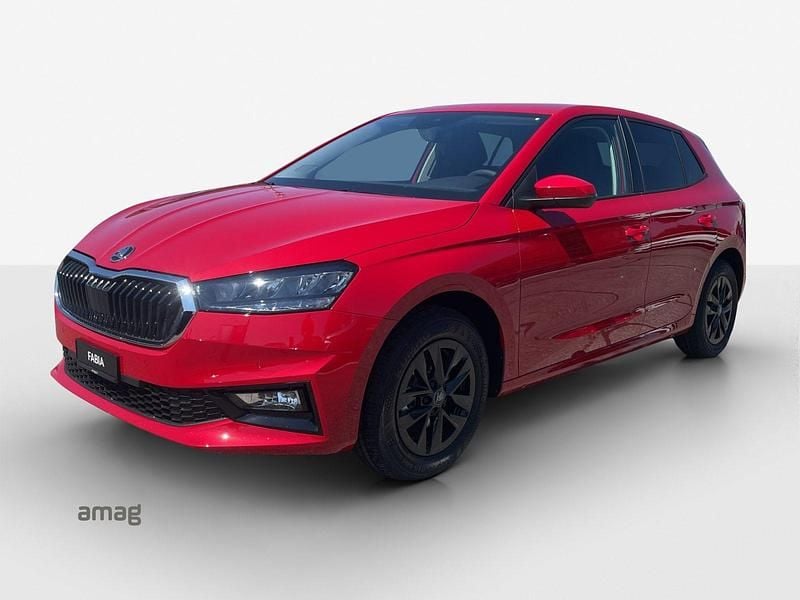 Velvet rot, metallic spezial Gebraucht 2025 Skoda Fabia Dynamic Kleinwagen | CHF 23’500 (Fairer Preis) - Bild 1/4