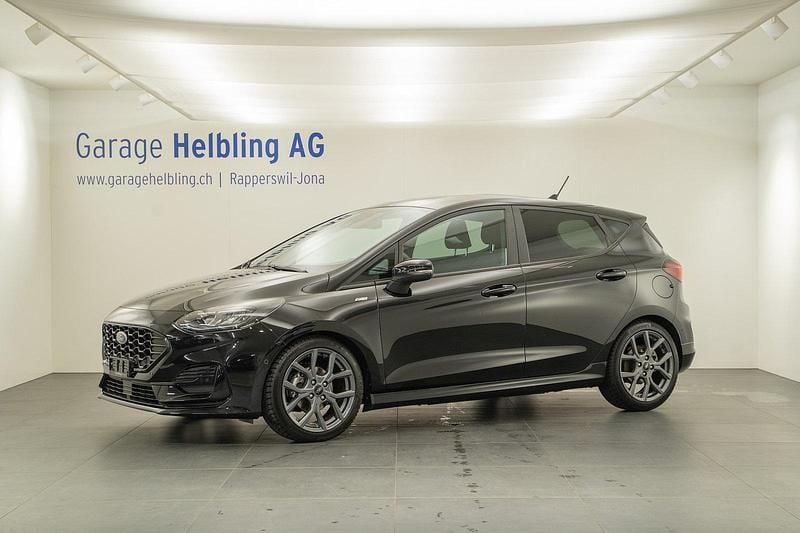 Gebraucht Ford Fiesta ST-Line X 125 PS (91 kW) 2023 Schwarz Kleinwagen