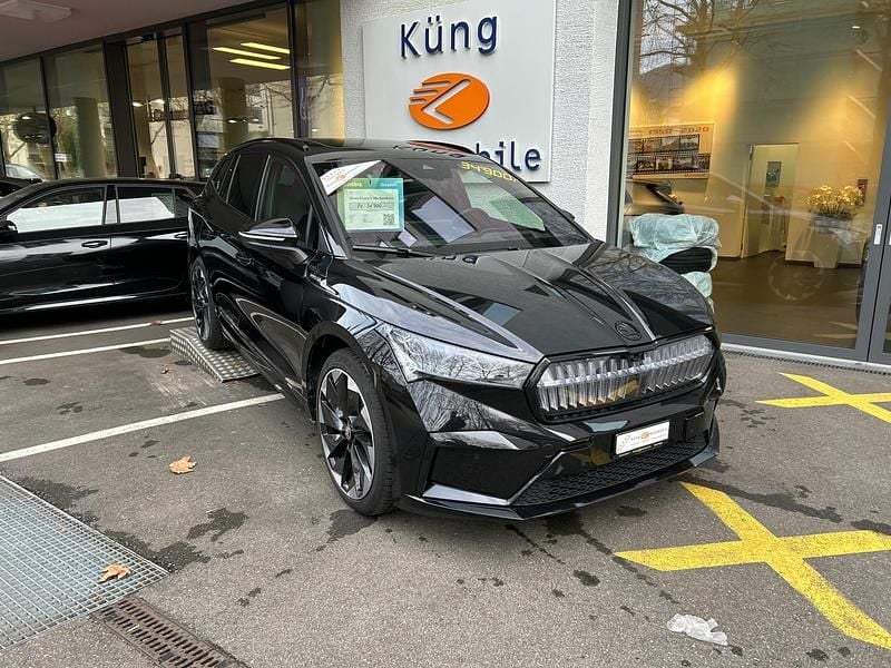 Schwarz Gebraucht 2022 Skoda Enyaq iV SportLine SUV | CHF 34’900 (Superpreis) - Bild 1/4