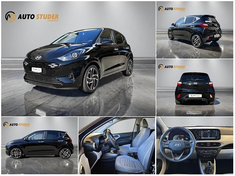 Schwarz Neu 2025 Hyundai i10 Kleinwagen | CHF 22’480 (Fairer Preis) - Bild 1/4