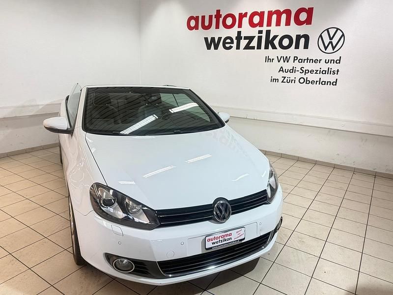Gebraucht VW Golf Cabriolet 105 PS (77 kW) 2011 Weiss Cabrio