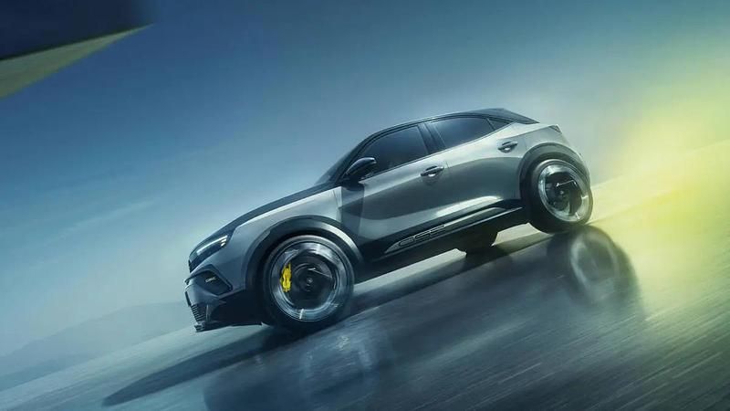 Neu Opel Mokka-e GSe 206 kW (281 PS) 2026 Gray SUV