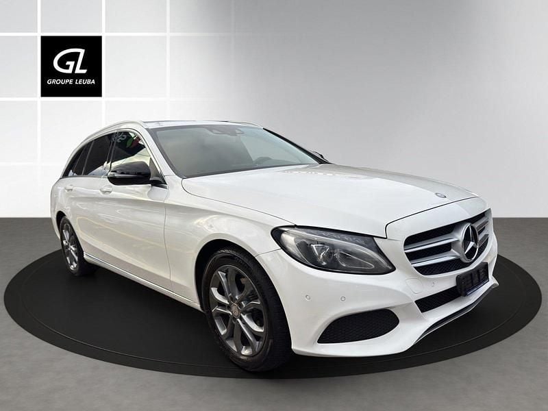 Weiss Gebraucht 2015 Mercedes C180 Avantgarde Kombi | CHF 11’900 (Fairer Preis) - Bild 1/4