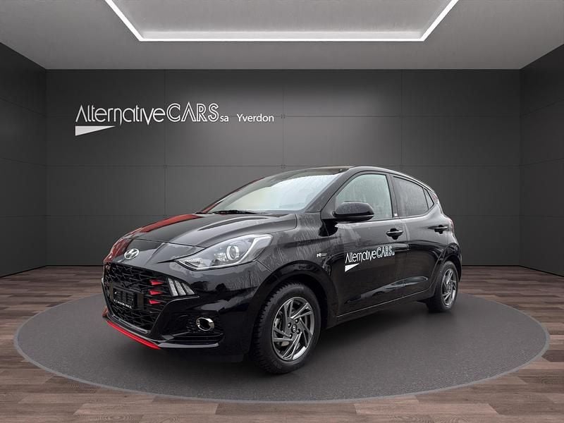 Schwarz Gebraucht 2023 Hyundai i10 N Line Kleinwagen | CHF 19’900 (Etwas zu teuer) - Bild 1/4