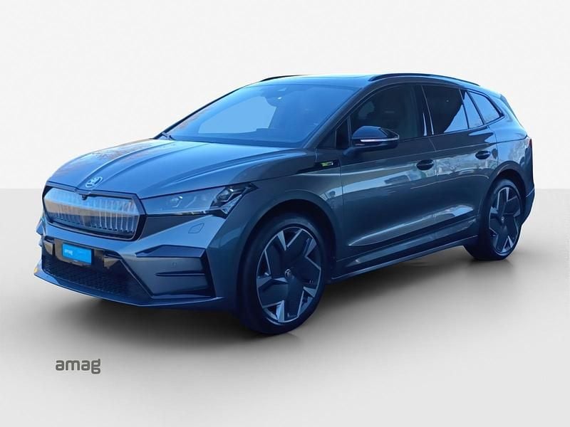 Gebraucht Skoda Enyaq iV RS 250 kW (340 PS) 2024 Graphite grau, metallic SUV