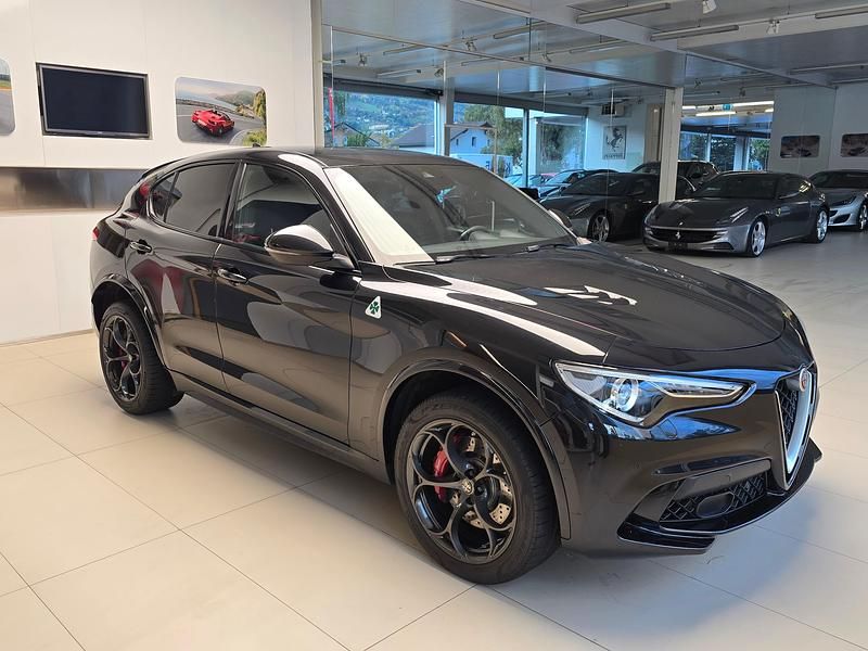 Gebraucht Alfa Romeo Stelvio Quadrifoglio 510 PS (375 kW) 2018 Schwarz SUV