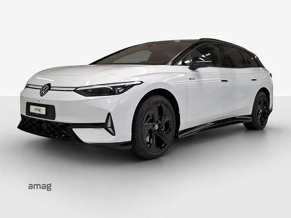 Neu VW ID.7 GTX 250 kW (340 PS) 2026 Gletscherweiss metallic  dachlackierung schwarz uni Kombi