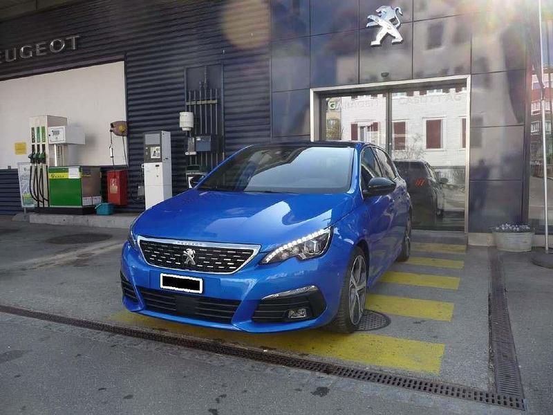 Blau Gebraucht 2021 Peugeot 308 GT Limousine | CHF 19’997 (Teuer) - Bild 1/4
