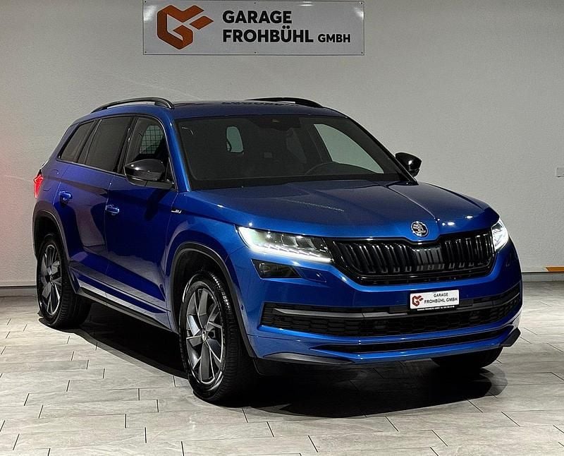 Gebraucht Skoda Kodiaq SportLine 200 PS (147 kW) 2020 Blau SUV
