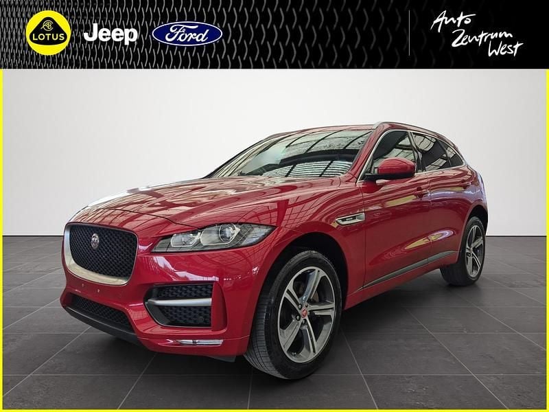 Rot Gebraucht 2018 Jaguar F-Pace R-Sport SUV | CHF 24’900 (Guter Preis) - Bild 1/4
