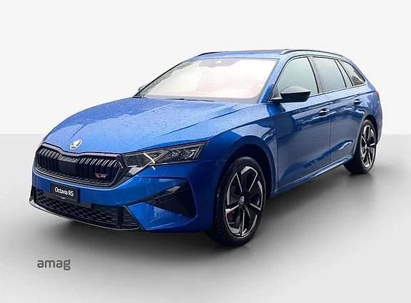 Race blau, metallic Gebraucht 2025 Skoda Octavia RS Kombi | CHF 57’399 (Teuer) - Bild 1/4
