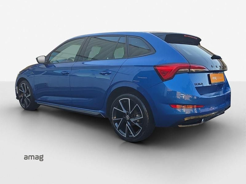 Gebraucht Skoda Scala Monte Carlo 150 PS (110 kW) 2022 Race blau, metallic Kleinwagen