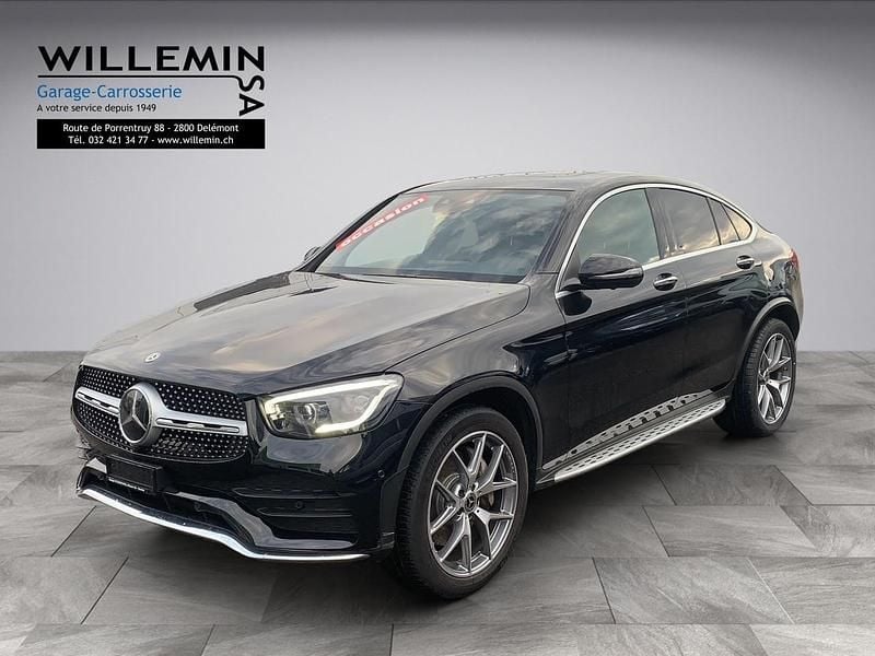 Gebraucht Mercedes GLC300 AMG line 258 PS (189 kW) 2020 Schwarz Coupé