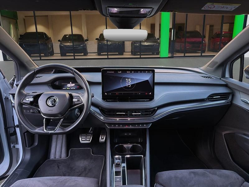 Gebraucht Skoda Enyaq iV SportLine 194 kW (265 PS) 2022 Weiss SUV