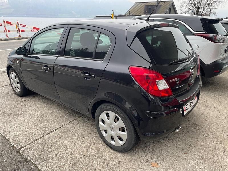 Gebraucht Opel Corsa 86 PS (63 kW) 2012 Schwarz Limousine