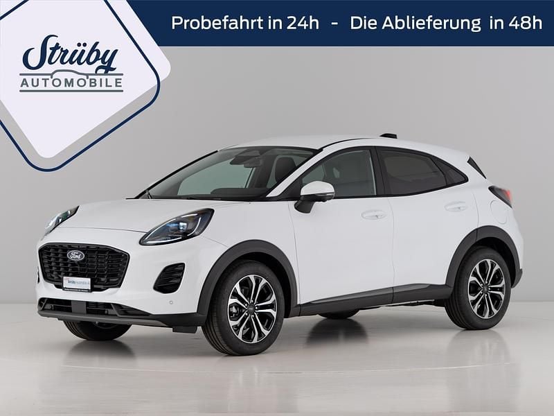 Weiss Neu 2025 Ford Puma Titanium SUV | CHF 29’500 (Superpreis) - Bild 1/4