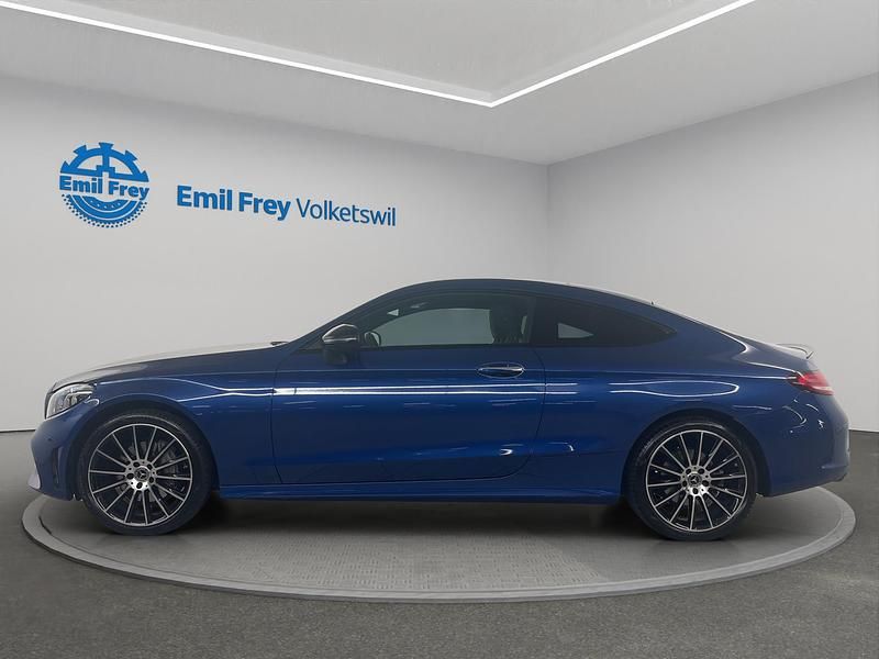 Gebraucht Mercedes C200 AMG line 197 PS (144 kW) 2022 Blau Coupé