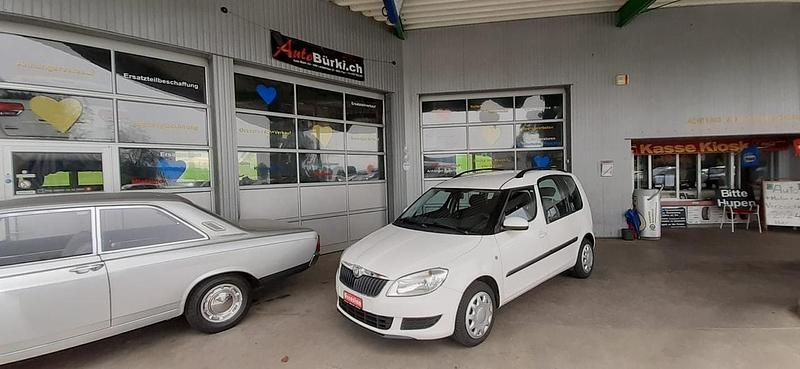 Gebraucht Skoda Roomster Style 105 PS (77 kW) 2010 Weiss Van / Kleinbus