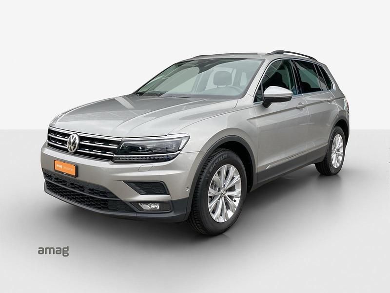 Tungsten silver metallic Gebraucht 2019 VW Tiguan Comfortline SUV | CHF 29’490 (Superpreis) - Bild 1/4