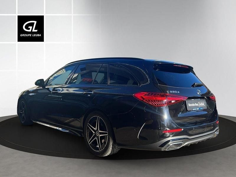 Gebraucht Mercedes C220 AMG line 200 PS (147 kW) 2022 Schwarz Kombi