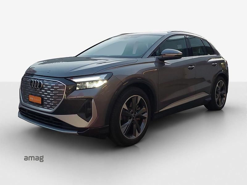 Taifungrau metallic Gebraucht 2021 Audi Q4 e-tron Basis SUV | CHF 33’900 (Fairer Preis) - Bild 1/3