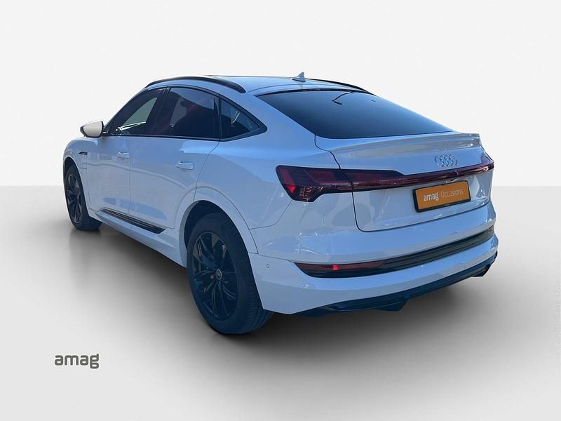 Gebraucht Audi e-tron Sportback S-Line 300 kW (408 PS) 2020 Gletscherweiss metallic SUV