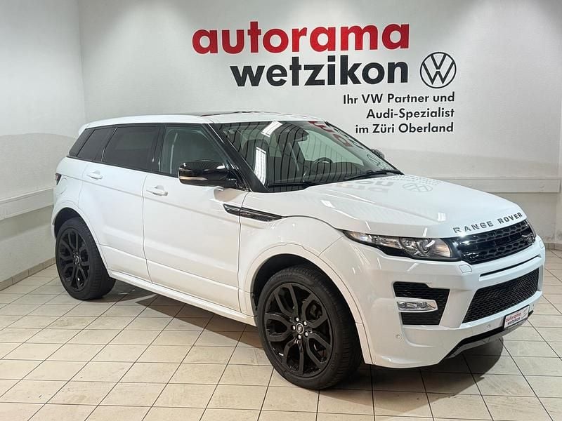 Weiss Gebraucht 2013 Land Rover Range Rover evoque Dynamic SUV | CHF 13’800 (Superpreis) - Bild 1/4