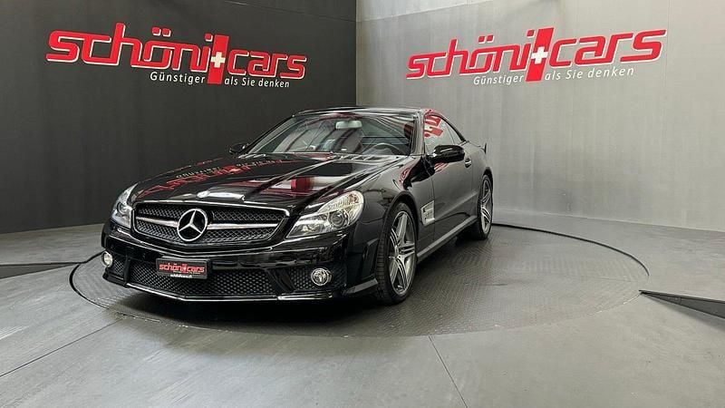 Gebraucht Mercedes SL63 AMG AMG 525 PS (386 kW) 2010 Schwarz Cabrio