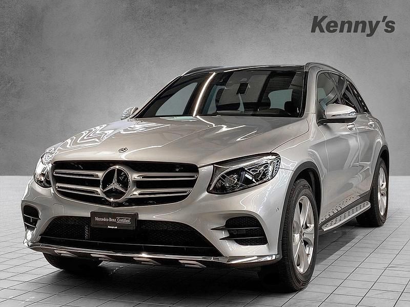 Gebraucht Mercedes GLC250 AMG line 211 PS (155 kW) 2018 Silber SUV