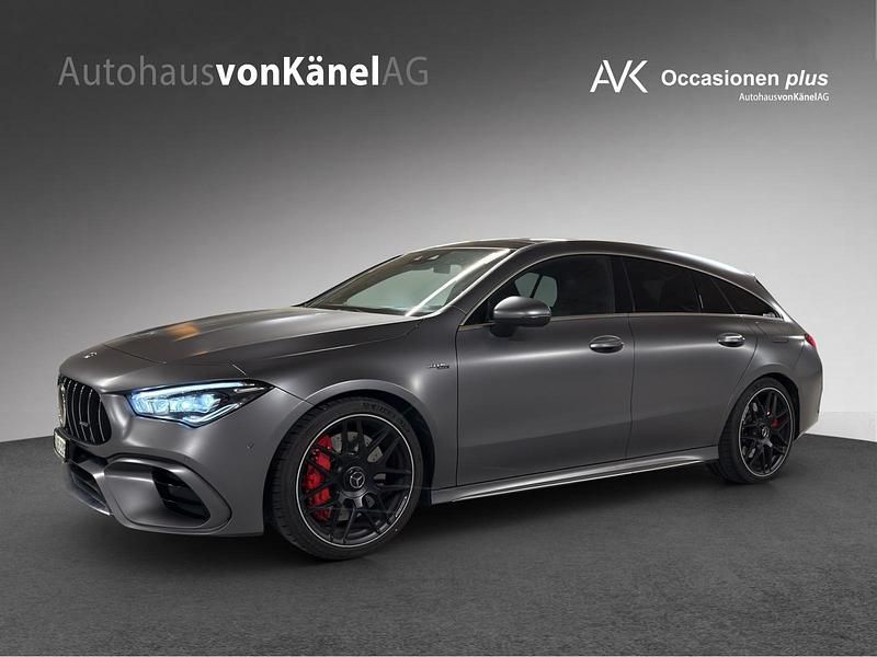 Gebraucht Mercedes CLA45 AMG Shooting Brake AMG 422 PS (310 kW) 2021 Grau Kombi
