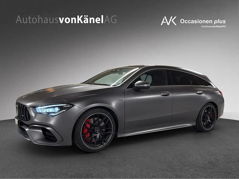 Grau Gebraucht 2021 Mercedes CLA45 AMG Shooting Brake AMG Kombi | CHF 54’950 (Teuer) - Bild 1/4