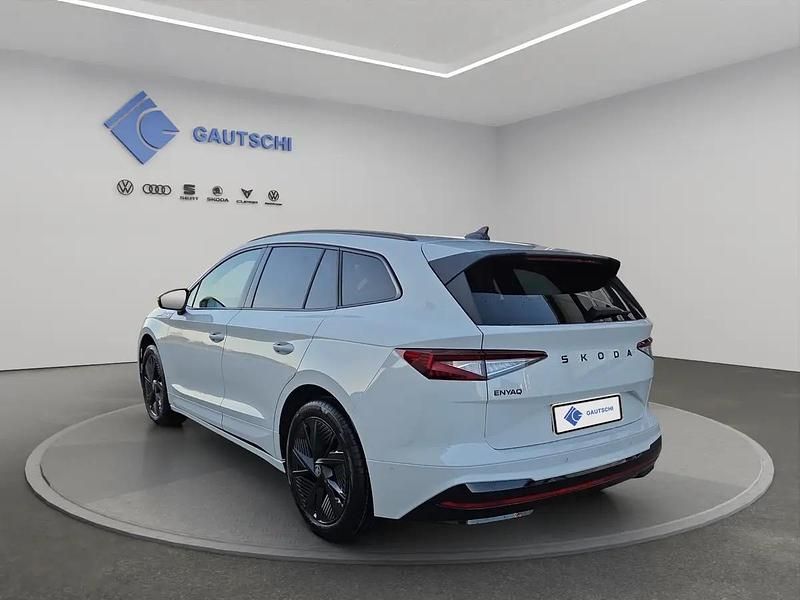 Neu Skoda Enyaq iV RS 250 kW (340 PS) 2025 Weiss SUV