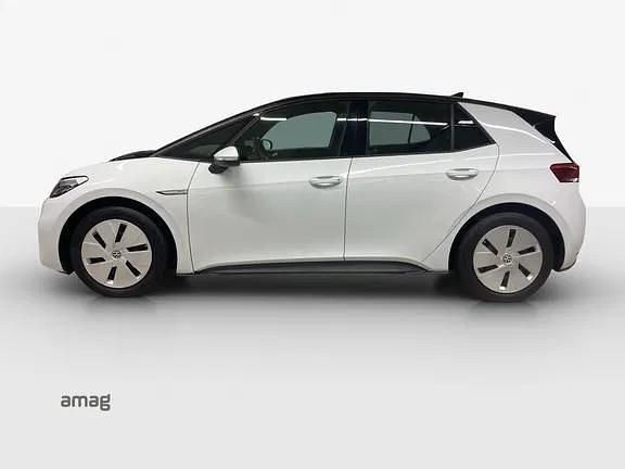 Gebraucht VW ID.3 Pro Performance 150 kW (204 PS) 2021 Gletscherweiss met.schwarz Kleinwagen