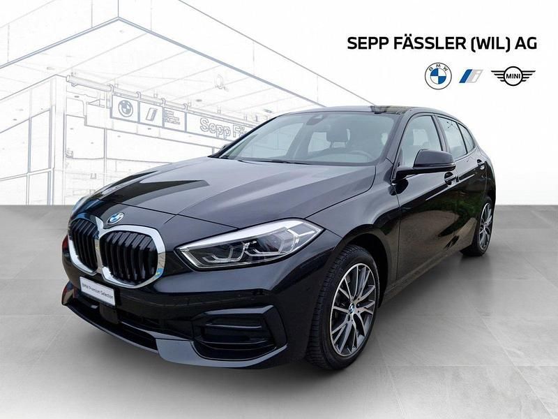Schwarz Gebraucht 2023 BMW 120 Sport Line Kleinwagen | CHF 29’900 (Fairer Preis) - Bild 1/4