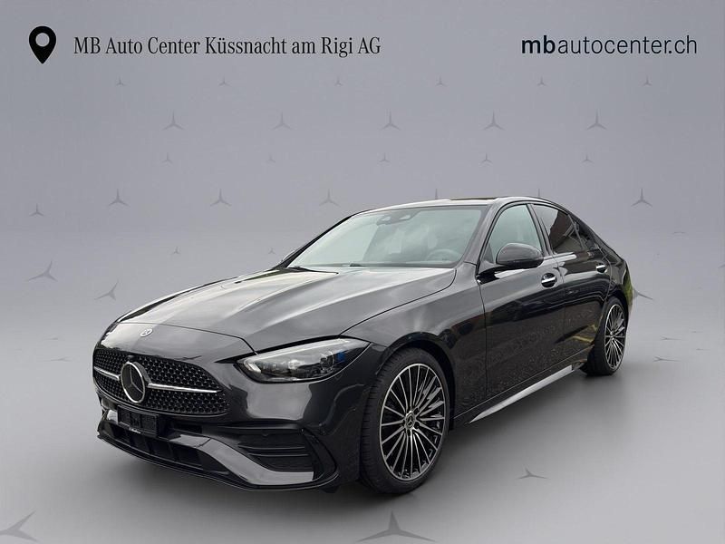 Neu Mercedes C300e AMG line 281 PS (206 kW) 2025 Grau Limousine
