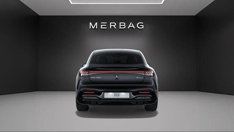 Neu Mercedes EQS580 Executive 400 kW (544 PS) 2025 Schwarz Limousine