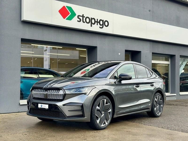 Grau Gebraucht 2023 Skoda Enyaq iV RS SUV | CHF 33’900 (Guter Preis) - Bild 1/4