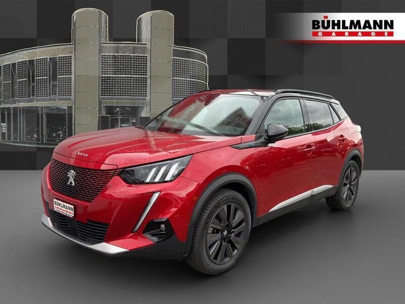 Rot Gebraucht 2022 Peugeot e-2008 GT SUV | CHF 26’990 (Teuer) - Bild 1/4