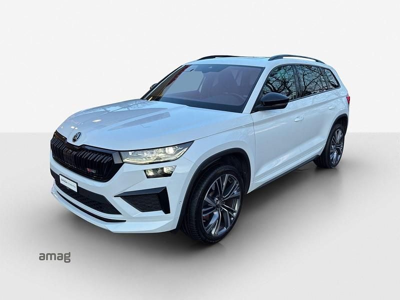 Moon weiss, metallic Gebraucht 2022 Skoda Kodiaq RS SUV | CHF 40’490 (Etwas zu teuer) - Bild 1/4