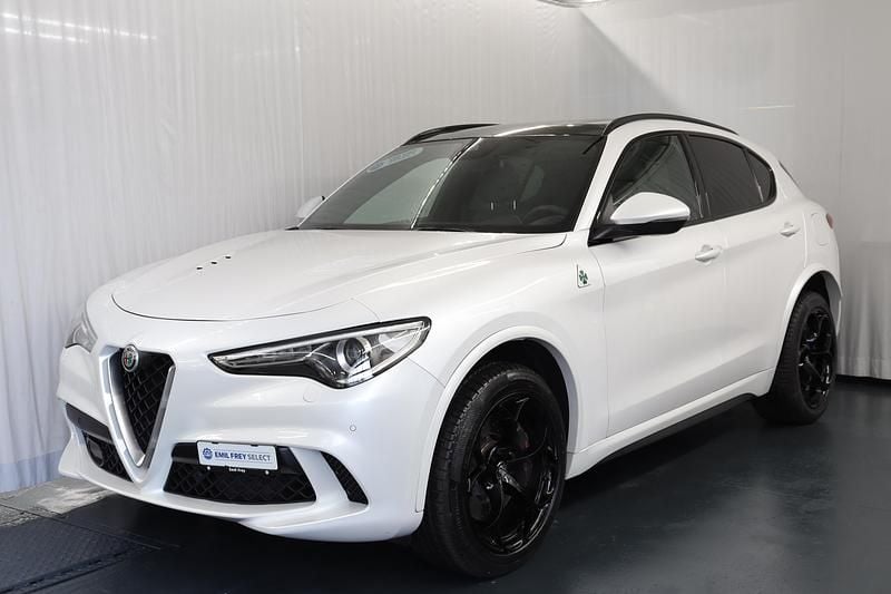 Weiss Gebraucht 2019 Alfa Romeo Stelvio Quadrifoglio SUV | CHF 45’900 (Superpreis) - Bild 1/4
