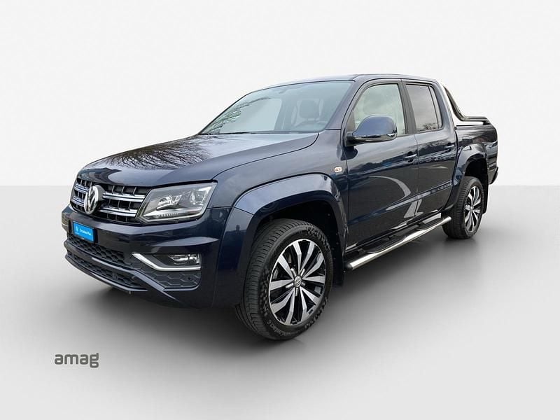 Gebraucht VW Amarok Highline 224 PS (164 kW) 2017 Starlight blue metallic (lt5u) Abholung