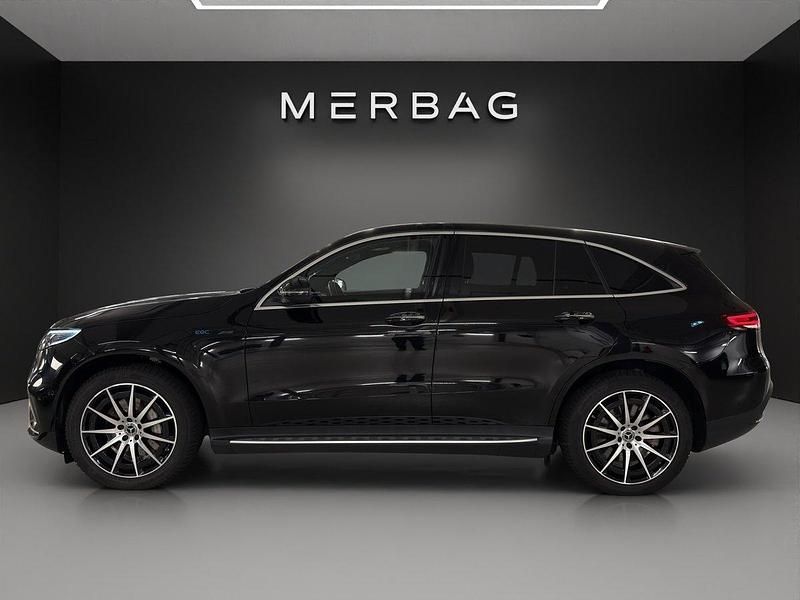 Gebraucht Mercedes EQC400 AMG line 300 kW (408 PS) 2021 Schwarz SUV