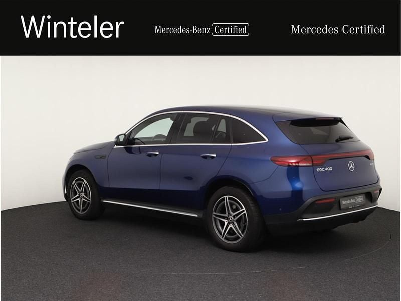 Gebraucht Mercedes EQC400 AMG line 300 kW (408 PS) 2019 Blau SUV
