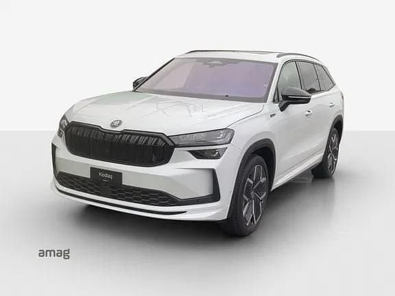 Moon weiss, metallic Neu 2025 Skoda Kodiaq SportLine SUV | CHF 66’990 - Bild 1/4